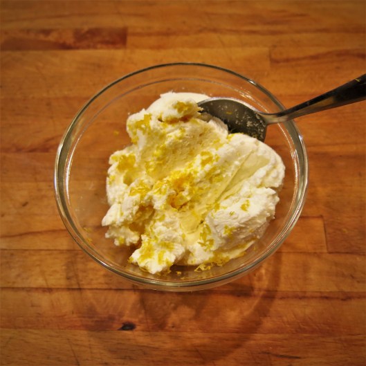 Lemon-Ricotta for Herbed Tomato Tarte Tatin with Lemon-Ricotta