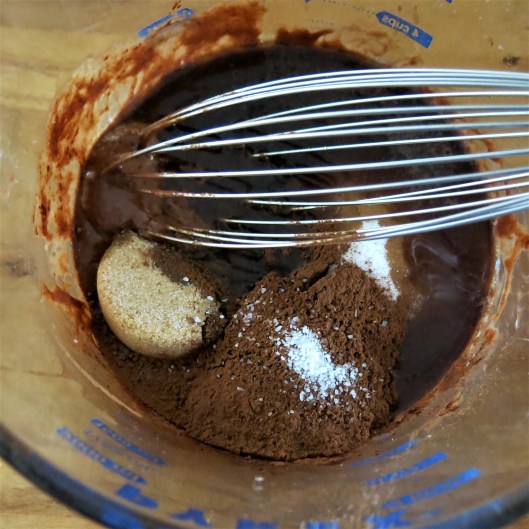 Mocha-Bourbon Chewy, Fudgy Brownies