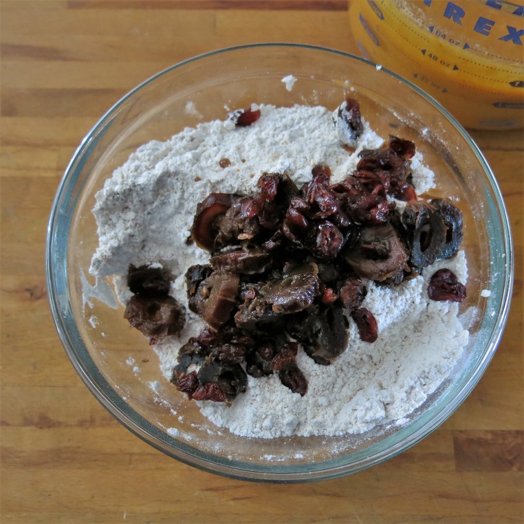 Spiced Pumpkin Bread with Cranberries and Dates