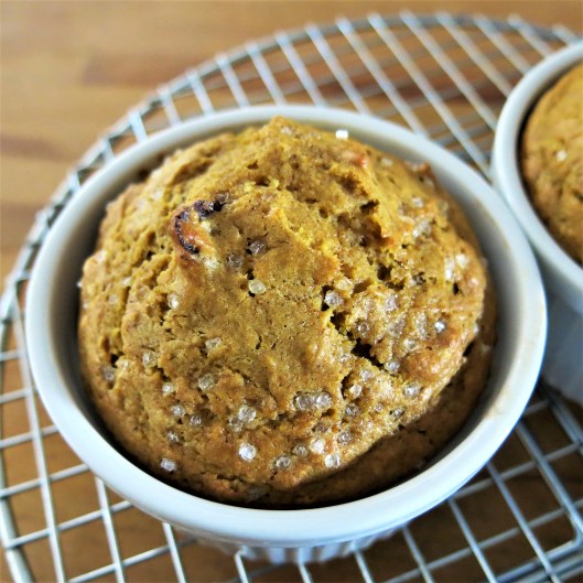 Spiced Pumpkin Bread with Cranberries and Dates