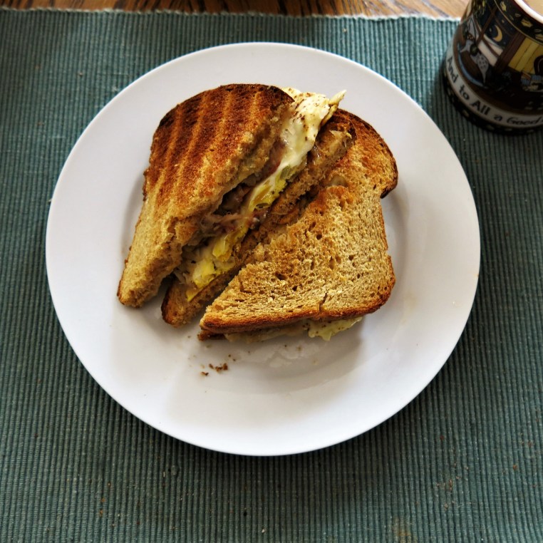 Breakfast Reuben Sandwich