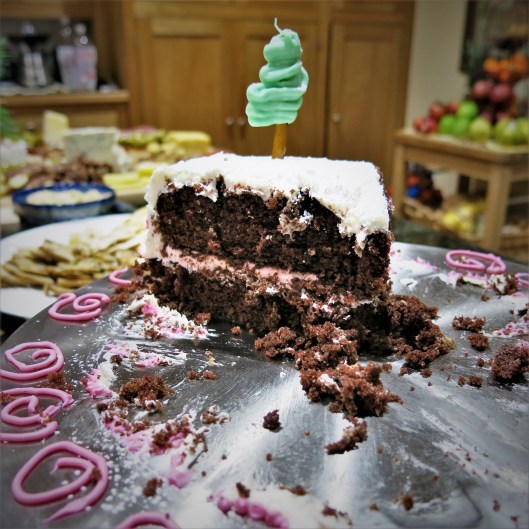 Happy New Year Chocolate Cake