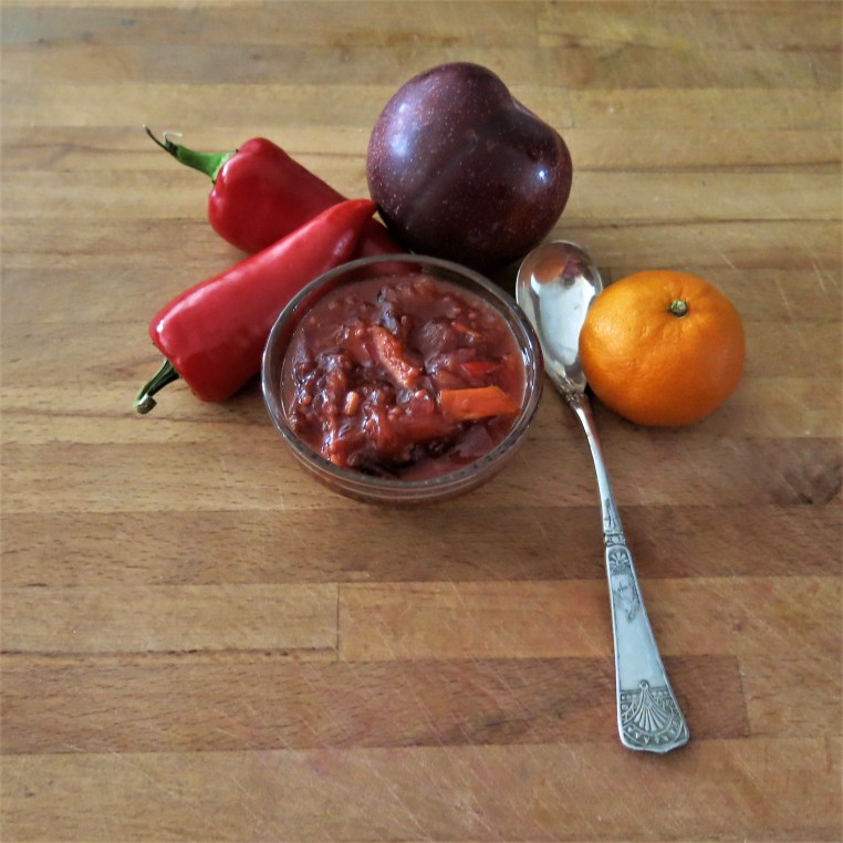 Plum-Clementine Chutney