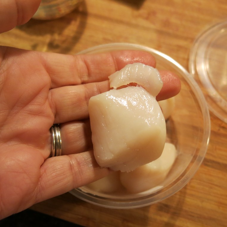 Cleaning a Scallop