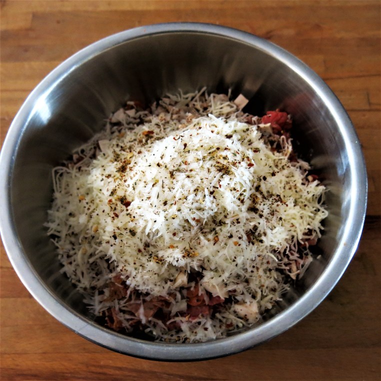 Skillet Pizza-in-a-Meatloaf