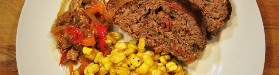 Skillet Pizza-in-a-Meatloaf