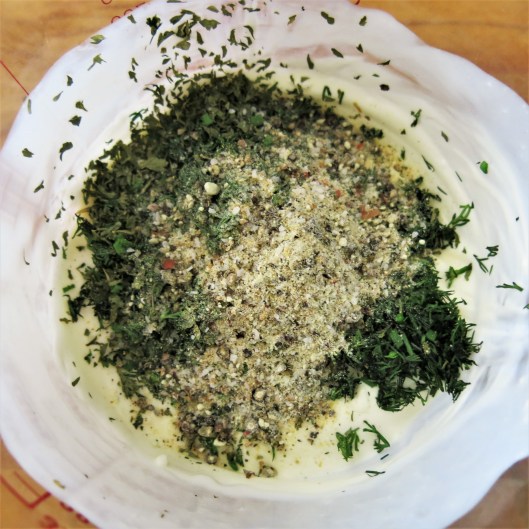 The Goddess's Dilly Ranch Salad Dressing and Dip