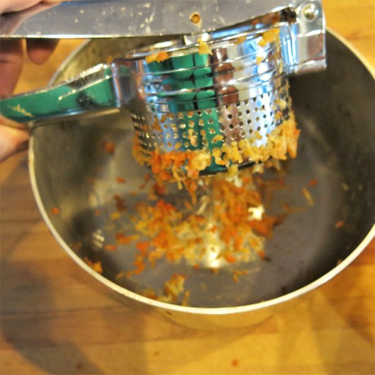 Rutabaga, Carrot and Parsnip Mash