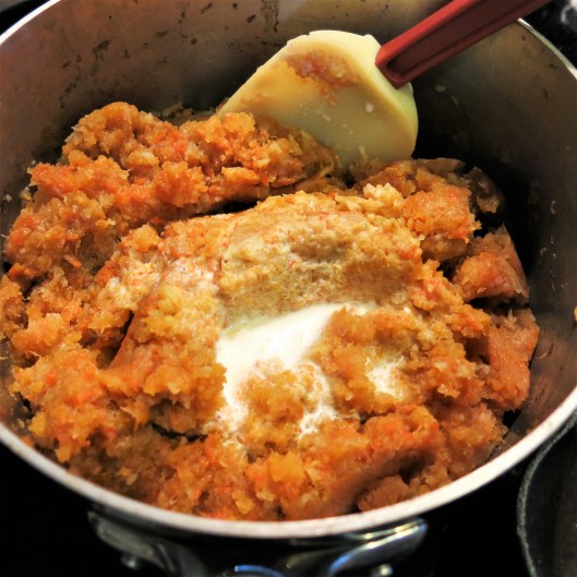 Rutabaga, Carrot and Parsnip Mash